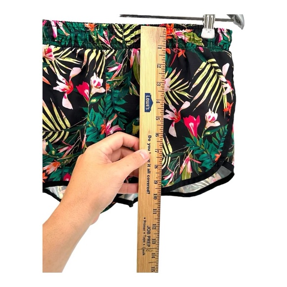 Danskin Active | S Small Tropical Print Athletic Shorts - Picture 4 of 13